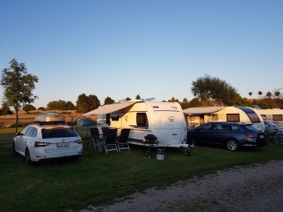 Camping Ivendorf - saatiin viimeinen sähköpaikka